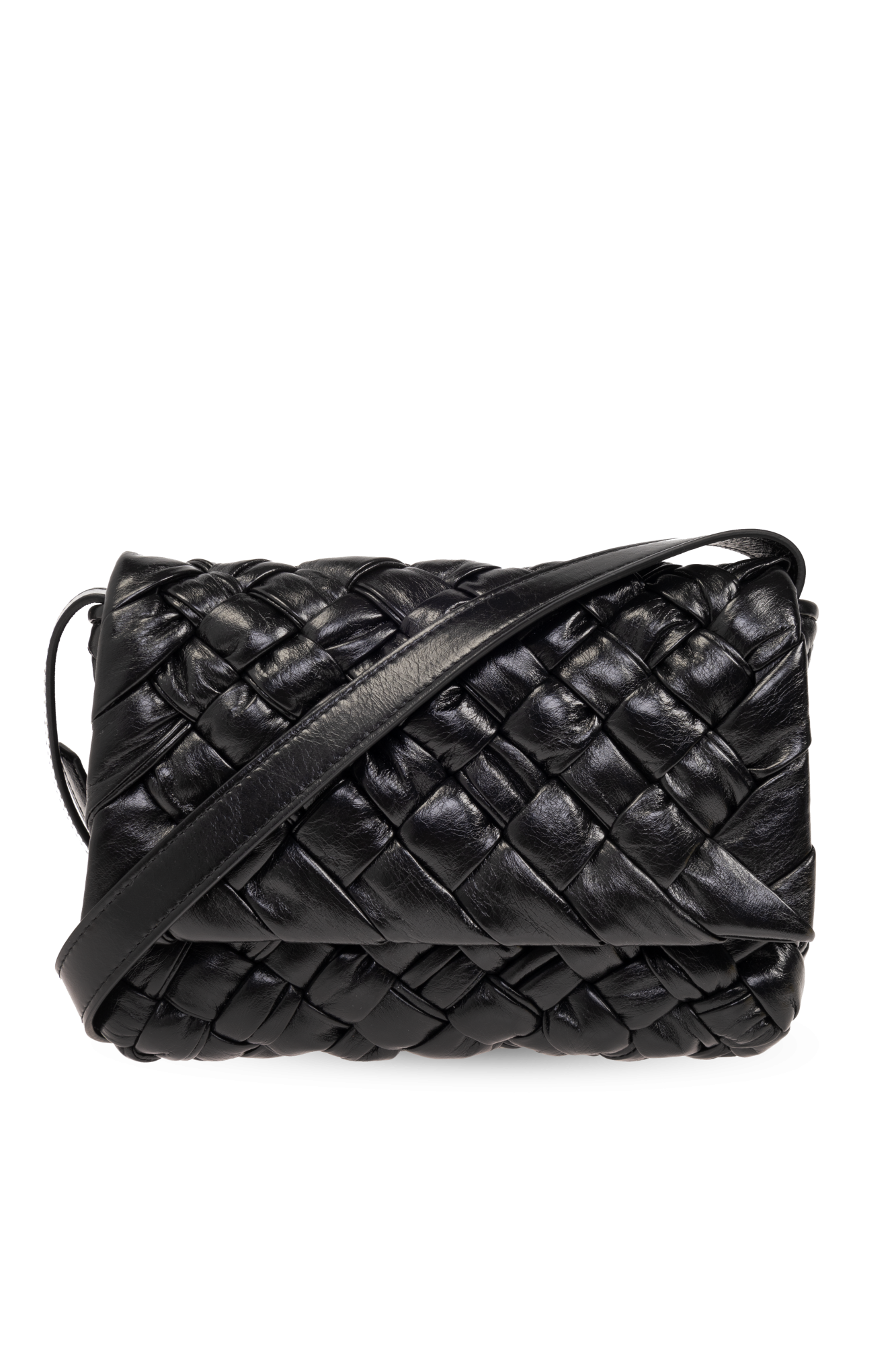 Black Leather shoulder bag Bottega Veneta - Vitkac Canada