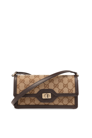 Gucci GG embossed zip around wallet