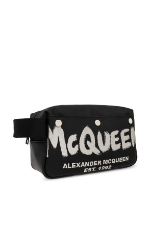 Alexander McQueen Cosmetic bag with logo