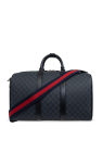Gucci GREY Canvas carry-on bag 'GG Supreme'