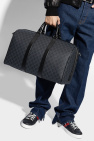 Gucci GREY Canvas carry-on bag 'GG Supreme'