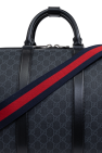 Gucci GREY Canvas carry-on bag 'GG Supreme'