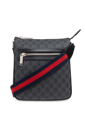 Shoulder bag with monogram