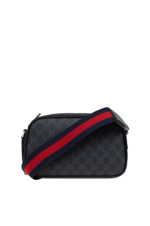 Shoulder bag with monogram