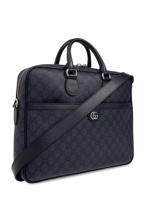 Gucci Monogram briefcase