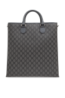 Gucci GREY Monogram 'shopper' bag