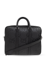 Gucci BLACK Leather Briefcase