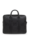Gucci BLACK Leather Briefcase