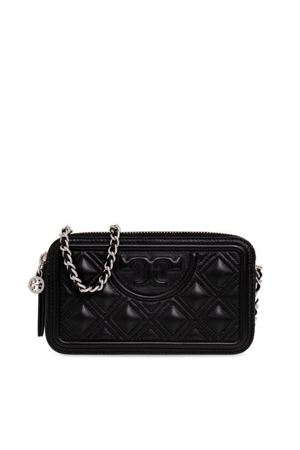 Tory Burch ‘Fleming Mini’ shoulder denim bag