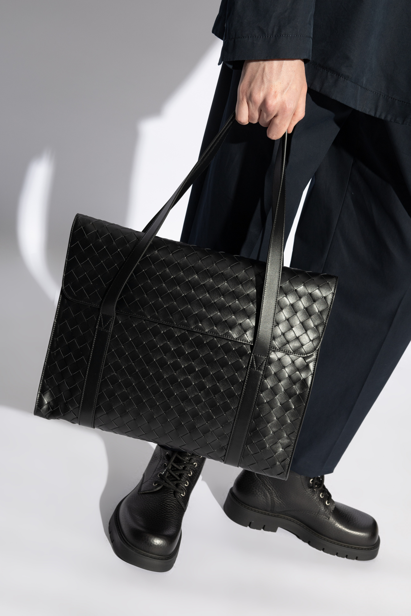 Bottega Veneta Leather briefcase