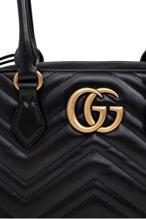 Gucci Quilted shoulder bag 'GG Marmont'