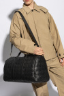 Bottega Veneta BLACK Leather carry-on bag