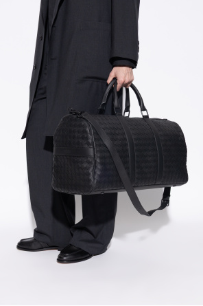 Leather hand luggage bag od Bottega Veneta