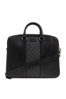Gucci BLACK Briefcase with Shoulder Strap