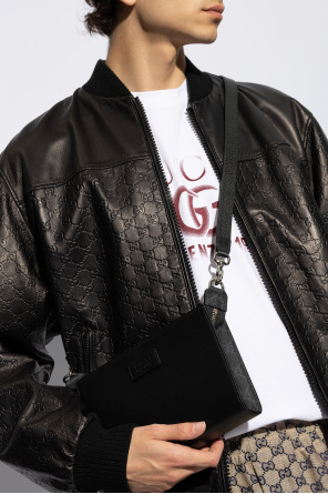 Leather shoulder bag od Gucci