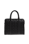 Bottega Veneta BLACK Leather briefcase