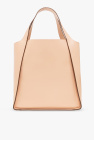 Stella McCartney PINK Shopper bag with logo