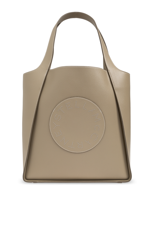 Stella McCartney Vegan leather shopper bag Logo