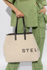 Stella McCartney cream Shopper bag with logo