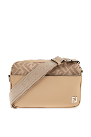 Shoulder bag with logo