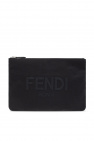 Fendi slip-on nappa-leather slippers