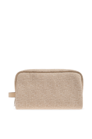 Monogrammed cosmetic bag