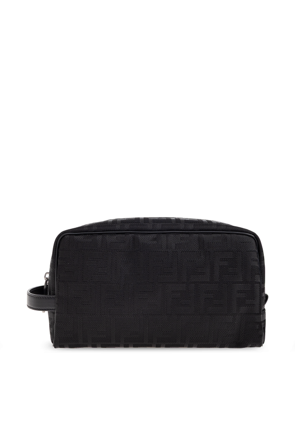 Monogrammed cosmetic bag od Fendi