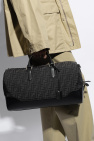 Fendi BLACK Duffel bag with logo