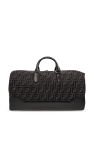 Fendi BLACK Duffel bag with logo