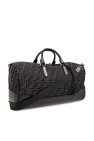 Fendi BLACK Duffel bag with logo
