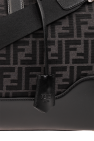 Fendi BLACK Duffel bag with logo