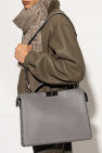 Fendi GREY Bag Medium Peekaboo type shopper