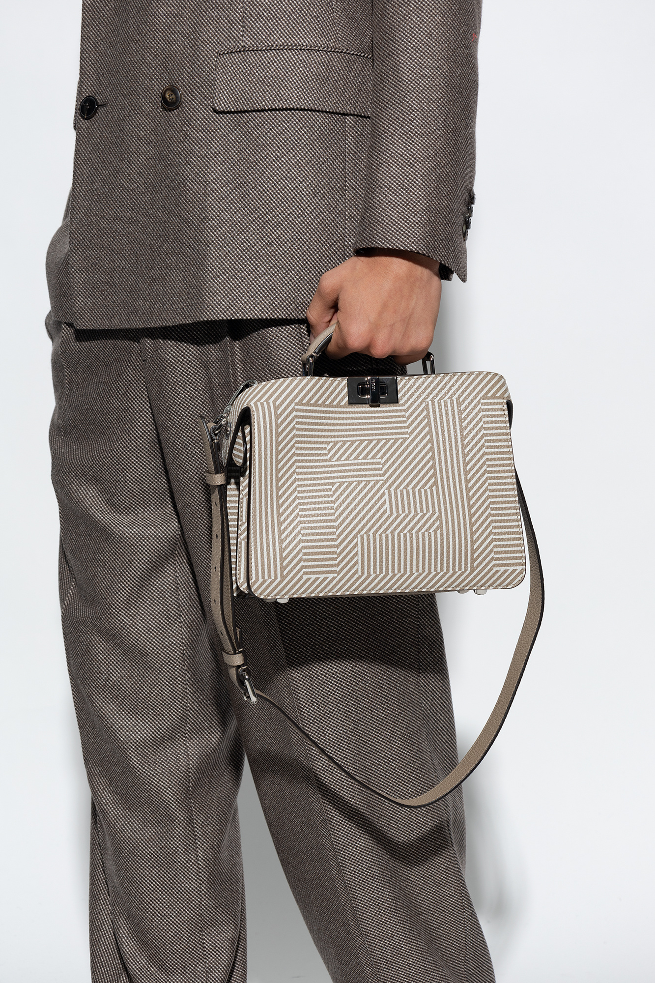 fendi and ‘Peekaboo IseeU Mini’ shoulder bag