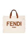 Fendi Eyewear Eckige FF 0455 G Brille Schwarz