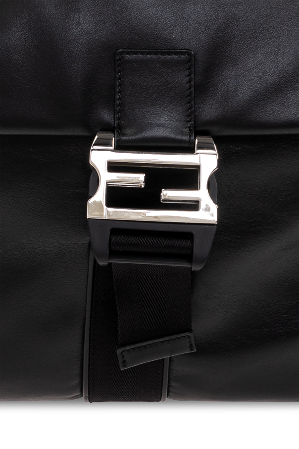 Fendi Bolso bandolera de cuero "Flux Maxi"