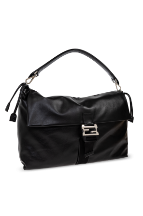 Fendi Bolso bandolera de cuero "Flux Maxi"