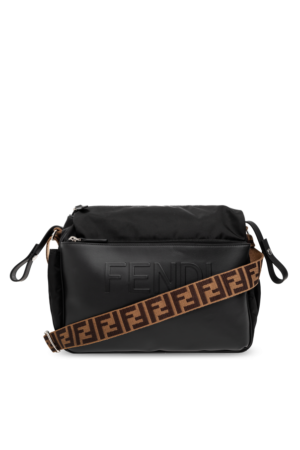 Changing bag with logo od Fendi Kids