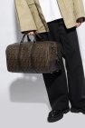 Fendi BROWN Duffel bag with logo