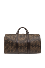 Fendi BROWN Duffel bag with logo
