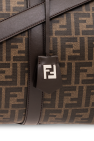 Fendi BROWN Duffel bag with logo