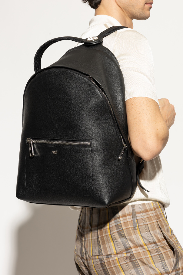 Fendi Lederrucksack mit Logo