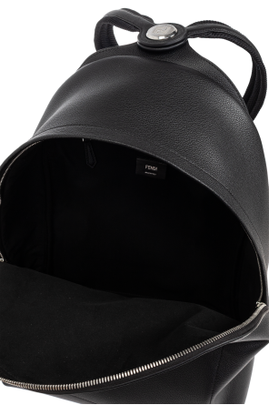Fendi Lederrucksack mit Logo