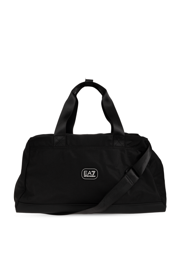 Carry-on bag with logo patch od EA7 Emporio Armani