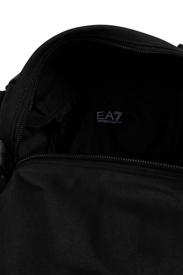 EA7 Emporio Armani Torba podręczna z naszywką z logo