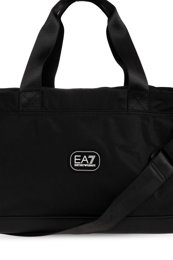 EA7 Emporio Armani Torba podręczna z naszywką z logo
