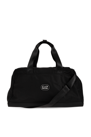 Carry-on bag with logo patch od EA7 Emporio Armani