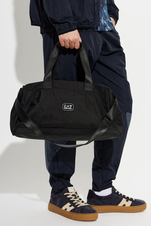 EA7 Emporio Armani Carry-on bag with logo patch