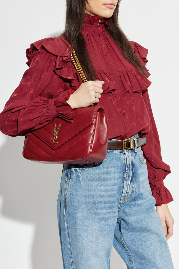 Saint Laurent Torba na ramię `Lou Lou Medium`