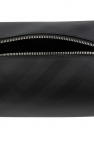 Burberry BLACK Checked wash bag