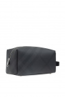 Burberry BLACK Checked wash bag